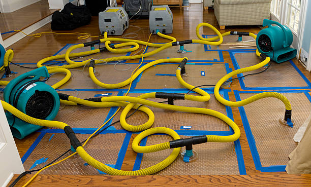 Professional Crawl Space Water Removal technician working in Piscataway, NJ
